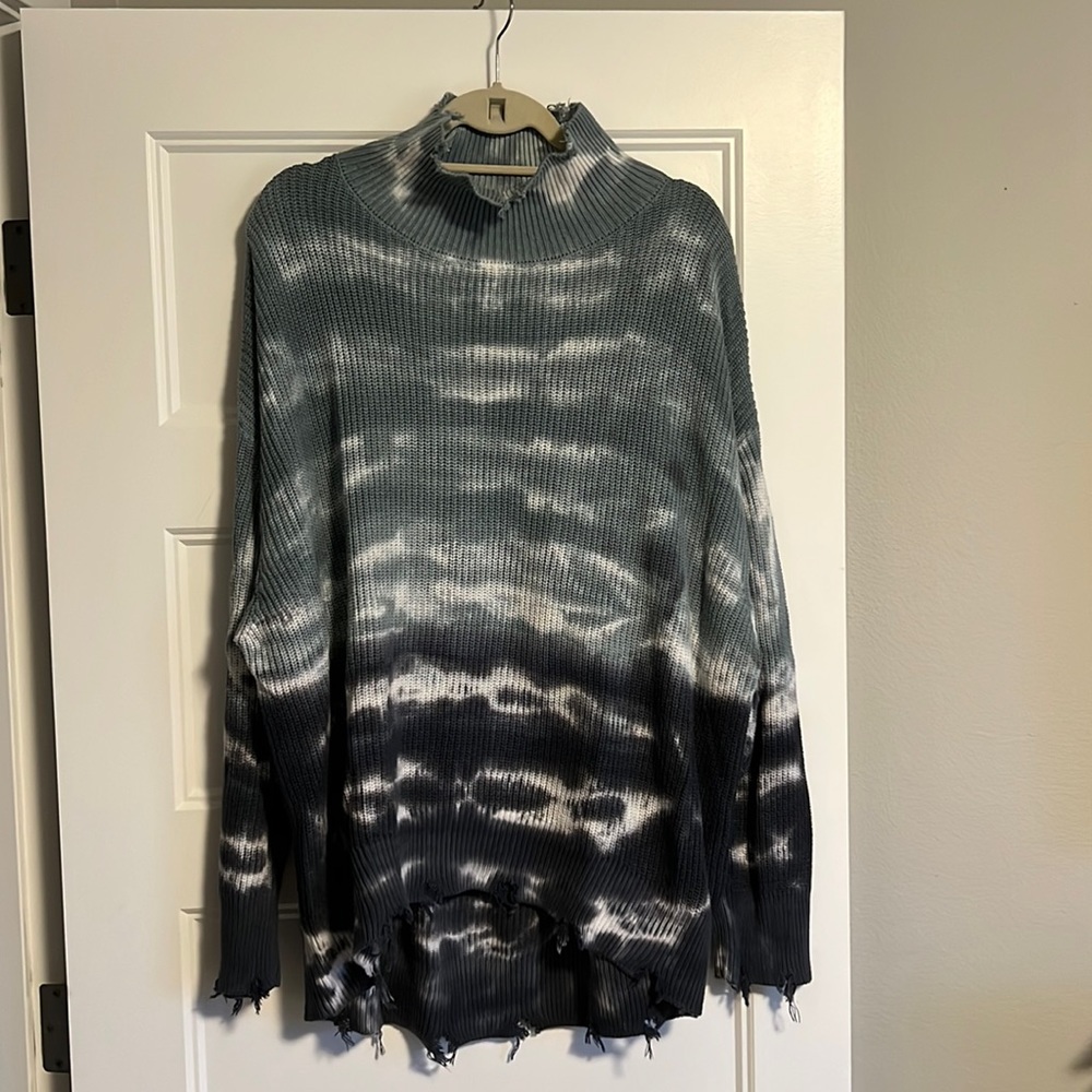 Young Fabulous & Broke Tie Dye Turtleneck Tunic